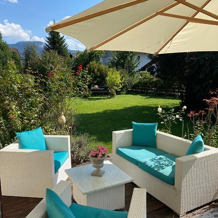 Charmantes Garten-Apartment: Erholung Im Chiemgau Unterwössen Zewnętrze zdjęcie