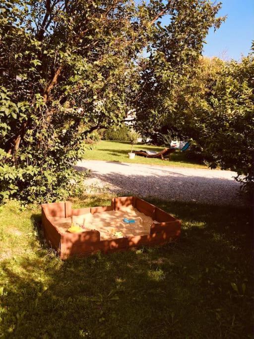 Charmantes Garten-Apartment: Erholung Im Chiemgau Unterwössen Zewnętrze zdjęcie